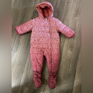 Baby snow suit, ombré look, only worn twice